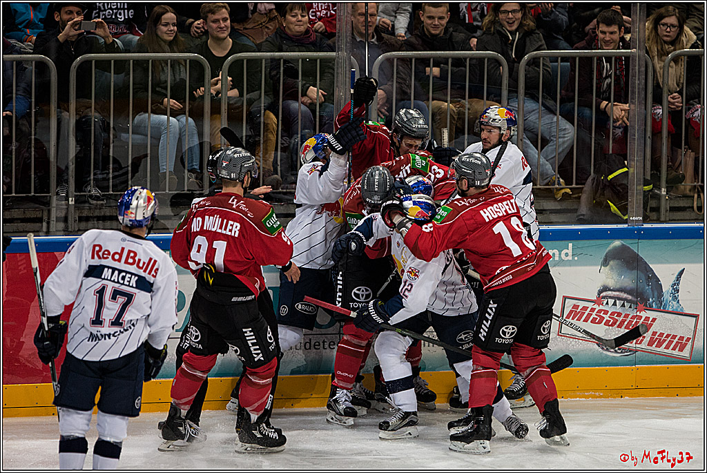 DEL, Koelner Haie - Red Bull Muenchen, 03.01.2017